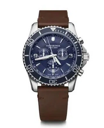 VICTORINOX SWISS ARMY VICTORINOX SWISS ARMY MAVERICK CHRONOGRAPH QUARTZ BLUE MEN'S WATCH 241865