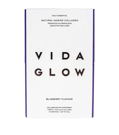 VIDA GLOW NATURAL MARINE COLLAGEN BLUEBERRY