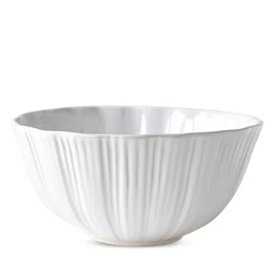 VIETRI BARI WHITE SERVING BOWL