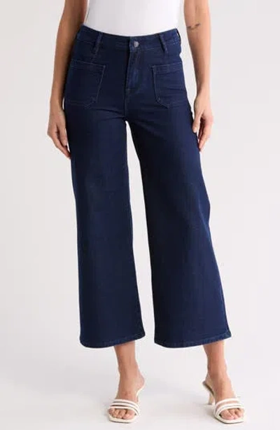 VIGOSS VIGOSS PATCH POCKET WIDE LEG PANTS