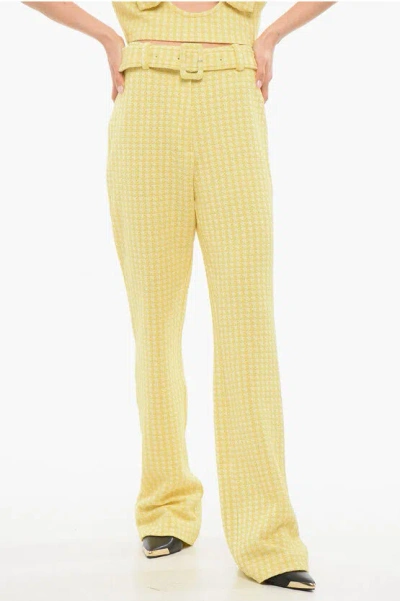 VIKTOR & ROLF 70S Flared Buckle Pants