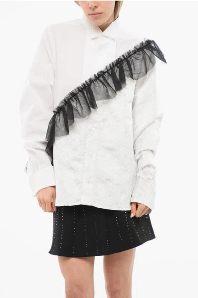 VIKTOR & ROLF Contrasting-tulle BEST OF BOTH WORLDS Shirt