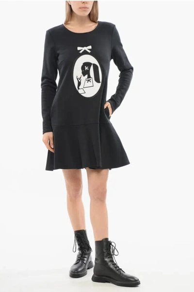 VIKTOR & ROLF Flared Mini Dress with Patch