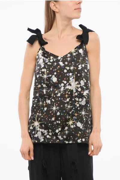 VIKTOR & ROLF Lingerie Top with Bow Straps