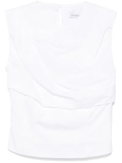 VIKTOR & ROLF PLEATED BLOUSE