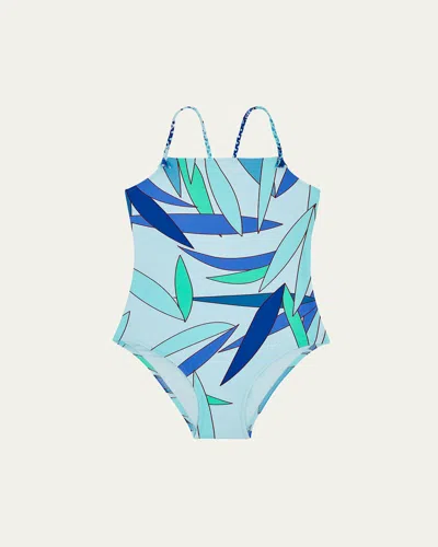 VILEBREQUIN GIRL'S PRINTED ONE-PIECE SWIMSUIT