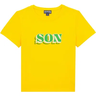VILEBREQUIN VILEBREQUIN KIDS' DAD AND SON COTTON T-SHIRT