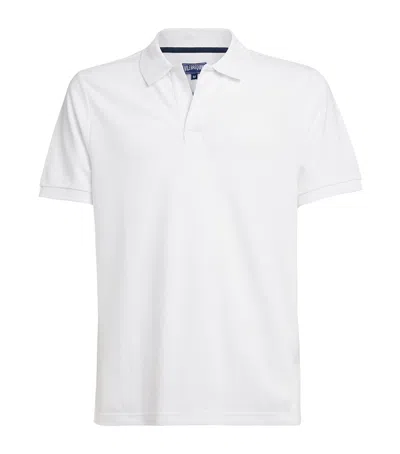 VILEBREQUIN LOGO-EMBROIDERED POLO SHIRT