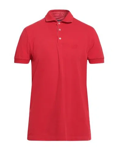 VILEBREQUIN VILEBREQUIN MAN POLO SHIRT RED SIZE M COTTON