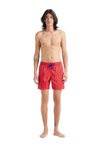VILEBREQUIN ULTRA-LIGHT AND PACKABLE SWIM TRUNKS