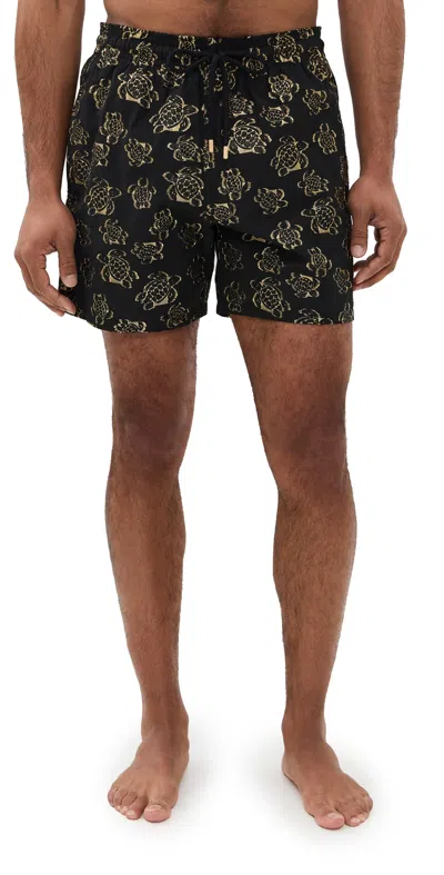 VILEBREQUIN MOOPEA SWIM SHORTS 5 NOIR