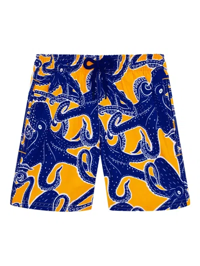 VILEBREQUIN OCTOPUS-PRINT SWIM SHORTS