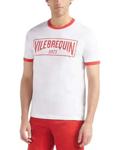 VILEBREQUIN PORTISOL CREWNECK LOGO TEE