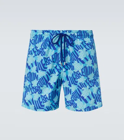 VILEBREQUIN PRINTED SWIM TRUNKS