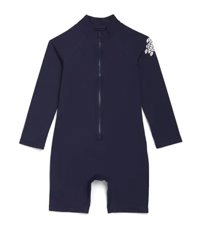 VILEBREQUIN TURTLE PRINT RASH GUARD SWIMSUIT