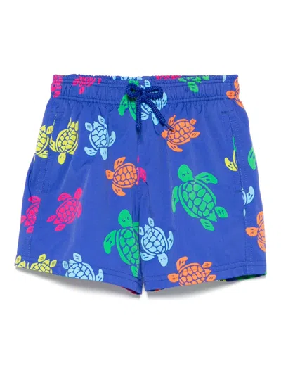 VILEBREQUIN TURTLE-PRINT SWIM SHORTS