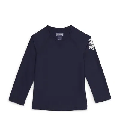 VILEBREQUIN UPF 50+ PRINTED RASH GUARD TOP