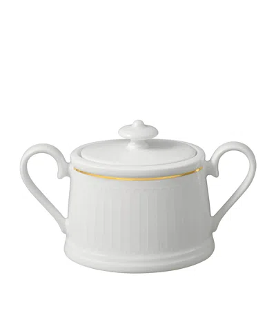 VILLEROY & BOCH BONE PORCELAIN CHÃ¢TEAU SEPTFONTAINES SUGAR BOWL