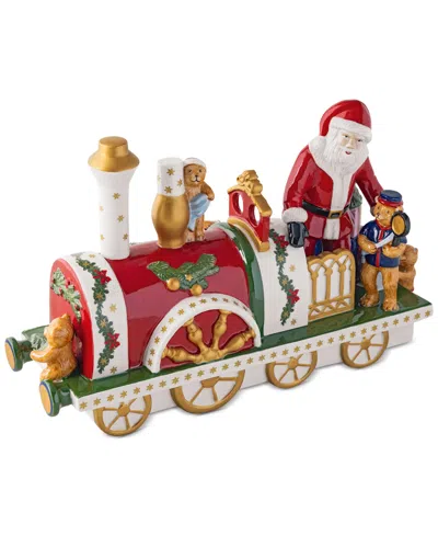 VILLEROY & BOCH CHRISTMAS TOYS MEMORY LOCOMOTIVE FIGURINE