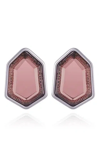 VINCE CAMUTO VINCE CAMUTO GLASS STONE STUD EARRINGS