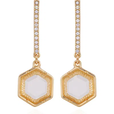 VINCE CAMUTO VINCE CAMUTO RESIN STONE DROP EARRINGS