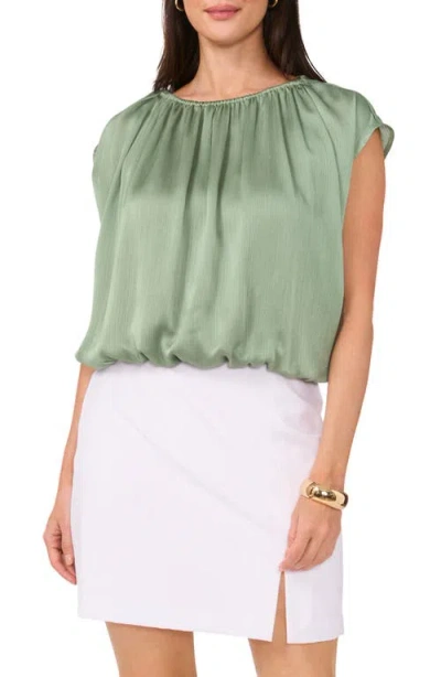 VINCE CAMUTO VINCE CAMUTO TEXTURED SATIN BUBBLE TOP
