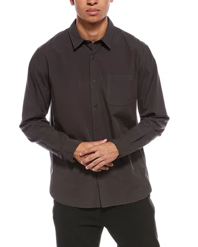 VINCE VINCE GARMENT DYE POPLIN SHIRT