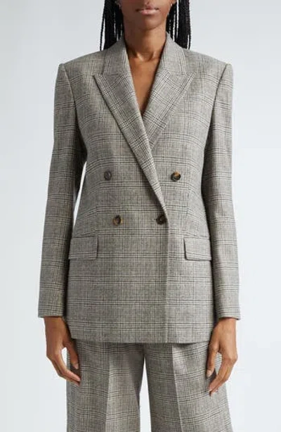 VINCE VINCE GLEN PLAID DOUBLE BREASTED BLAZER