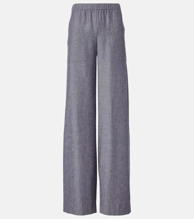 VINCE MID-RISE WIDE-LEG PANTS