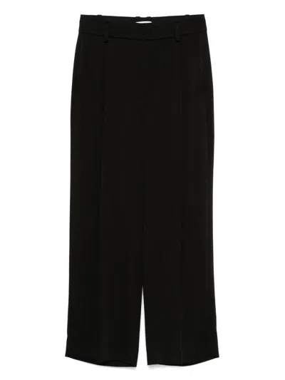 VINCE PLEAT-DETAIL TAILORED TROUSERS