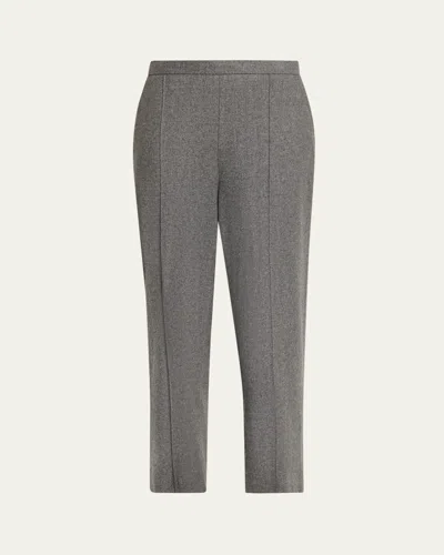 VINCE PULL-ON ITALIAN WOOL-BLEND PANTS