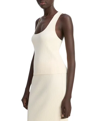 VINCE RIB RACERBACK TANK TOP