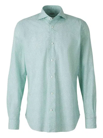 VINCENZO DI RUGGIERO FLORAL-PRINT SHIRT