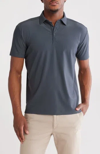 VINTAGE 1946 VINTAGE 1946 HYBRID SEERSUCKER PERFORMANCE POLO