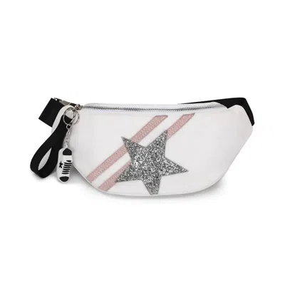 VINTAGE HAVANA WOMEN'S SARAH BELT BAG IN PINK