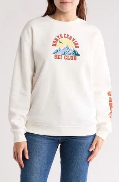 VINYL ICONS VINYL ICONS MONTE CERVINO SKI CLUB FLEECE SWEATSHIRT