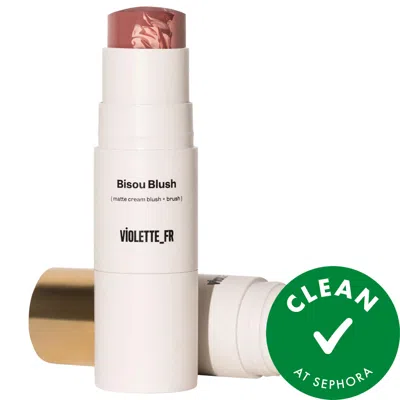VIOLETTE FR VIOLETTE_FR BISOU BLUSH MARBLED CREAM BLUSH STICK LOUISE 0.25 FL. OZ. / 7 G