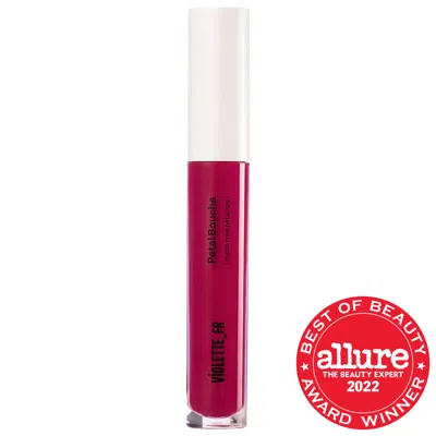 VIOLETTE FR VIOLETTE_FR PETAL BOUCHE LIQUID LONGWEARING MATTE LIPSTICK CAUR INFIDÈLE 0.12 OZ / 3.5 G