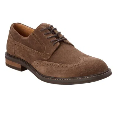 VIONIC MEN'S BOWERY BRUNO OXFORD SHOES IN DARK BROWN