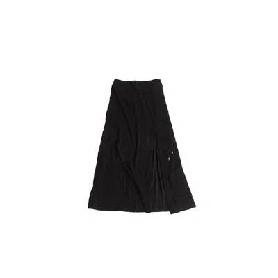 VIRAGO WOMEN'S BLACK STRIA SKIRT