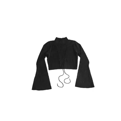 VIRAGO WOMEN'S BLACK STRIA TOP