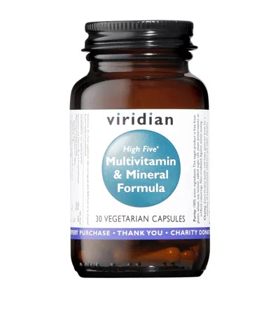 VIRIDIAN HIGH FIVE MULTIVITAMIN AND MINERAL FORMULA