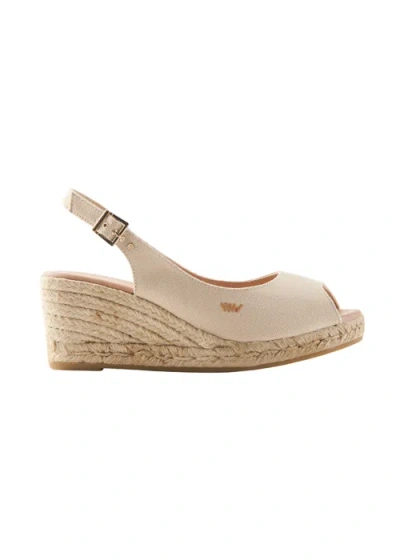 VISCATA VISCATA GAVINA CANVAS ESPADRILLE SANDAL WEDGES