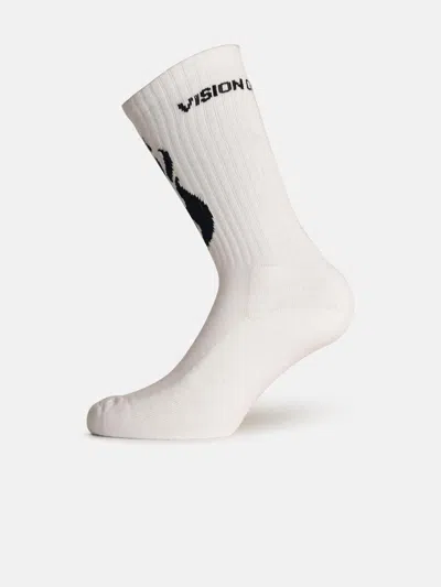 VISION OF SUPER CALZE FIAMME NERE