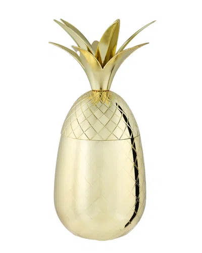 VISKI VISKI 16OZ GOLD PINEAPPLE TUMBLER
