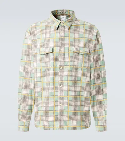 VISVIM PIONEER PLAID COTTON FLANNEL SHIRT