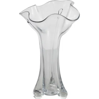 VIVIAN LUNE HOME VIVIAN LUNE HOME CLEAR GLASS VASE