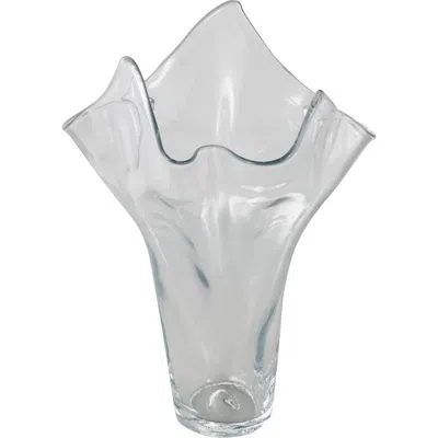 VIVIAN LUNE HOME VIVIAN LUNE HOME CLEAR GLASS VASE