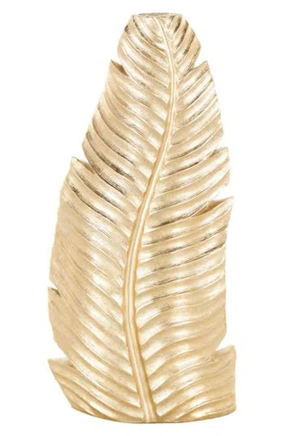 VIVIAN LUNE HOME VIVIAN LUNE HOME GOLDEN LEAF VASE