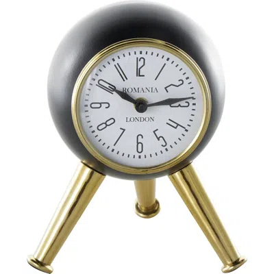 VIVIAN LUNE HOME VIVIAN LUNE HOME MODERN ALUMINUM METAL CLOCK